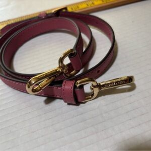 Michael Kors Dusty Rose Leather Strap with Gold Hardware